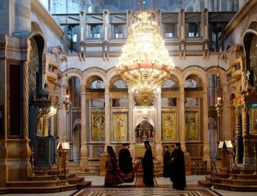 A Crusader-Era High Altar Resurfaces in Jerusalem’s Holy Sepulcher